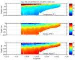 Temperature, Salinity,<br>and Density